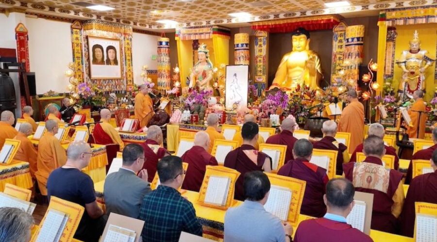 聖蹟寺舉行法會 慶讚觀世音菩薩聖誕（華人今日網報導）