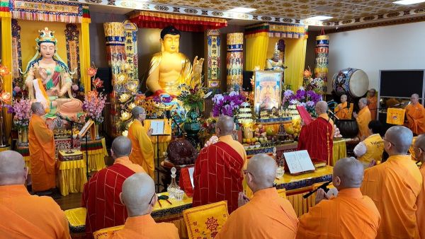 南加州聖蹟寺「燃燈古佛佛誕法會」隆重登場