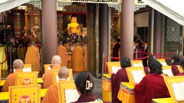 南加州聖蹟寺「燃燈古佛佛誕法會」隆重登場